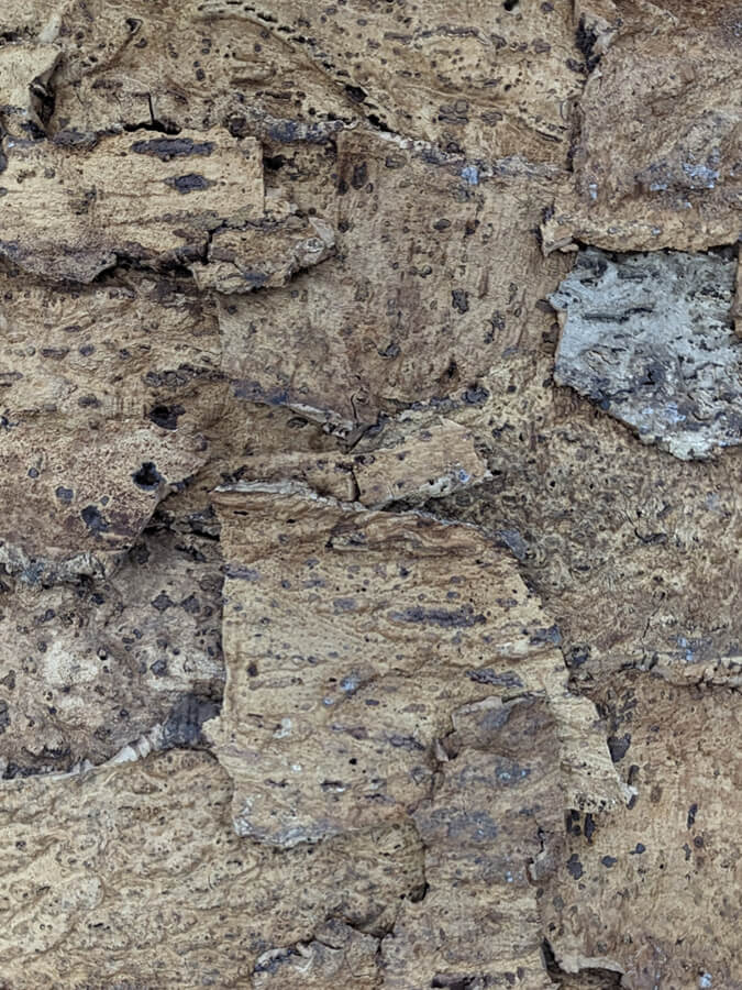 Natural Cork Wall Tiles 600mm x 300mm x 30mm - Eco-Friendly Decorative Cork Panels for Home & Office Interior Design
