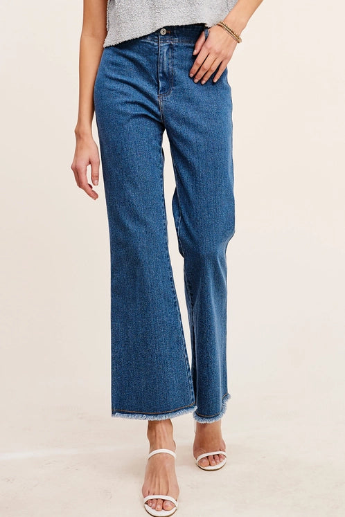 Flare Jeans for Women - High Waisted Stretch Denim Bootcut Pants | Perfect for Casual Wear, Office & Night Out