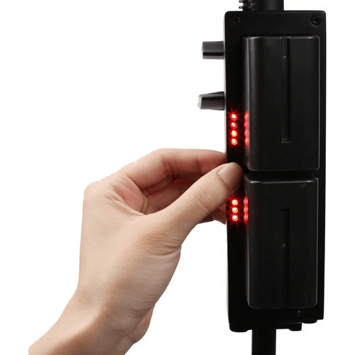Nanlite Forza 60 Battery Grip - Professional LED Light Power Solution for Photography & Videography - Perfect for Studio, On-Location, and YouTube Content Creation