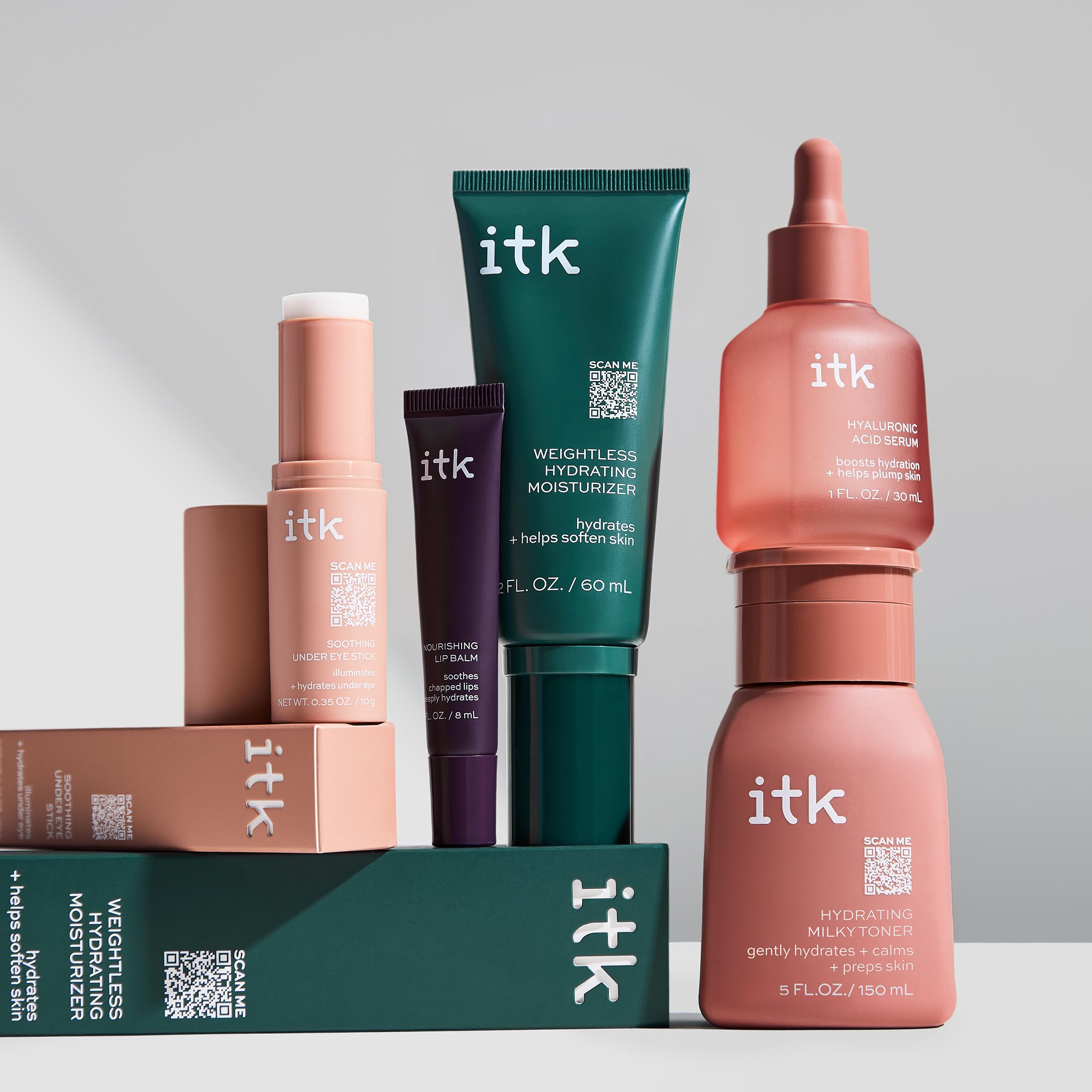 ITK Skincare Caffeine & Aloe Vera Under Eye Stick - Dark Circle Treatment for Puffy Eyes, Fine Lines & Wrinkles - Hydrating Eye Balm Reduces Redness & Brightens Skin - 0.5 oz Portable Stick for Travel, Office & Daily Skincare Routine