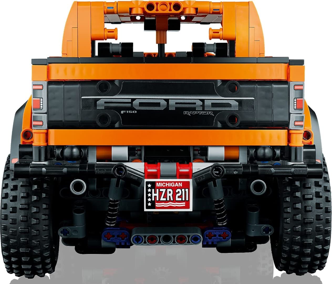 LEGO 42126 Technic Ford F-150 Raptor Model Car Building Kit - 1,370 Pieces, Collectible Toy for Adults, Perfect Gift for Car Enthusiasts - Great for Display, Play and DIY Engineering Projects