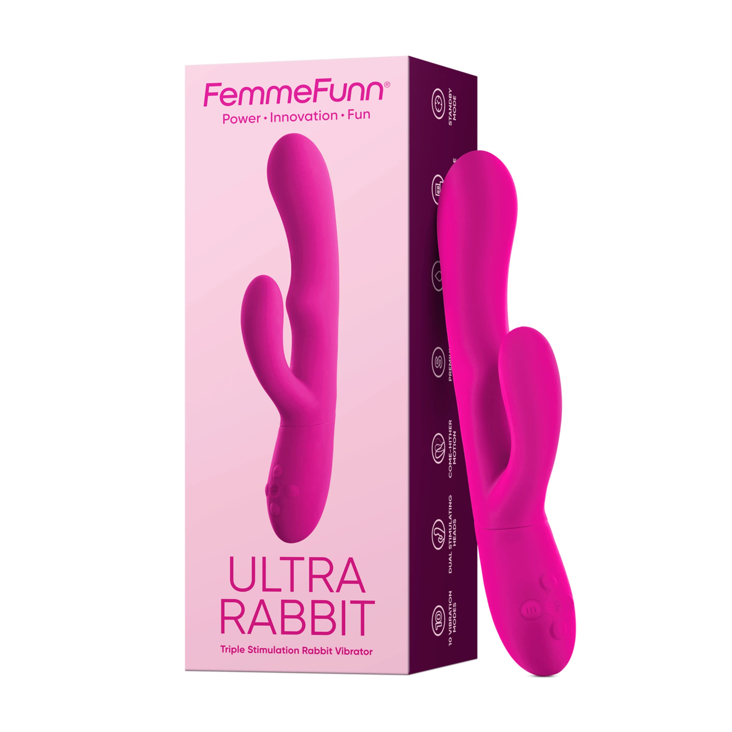 Premium G-Spot Vibrator for Women - 7 Speed USB Rechargeable Rabbit Vibrator with Discreet Pink Design - Personal Massager for Couples & Solo Play - Perfect for Sensual Exploration & Intimate Pleasure