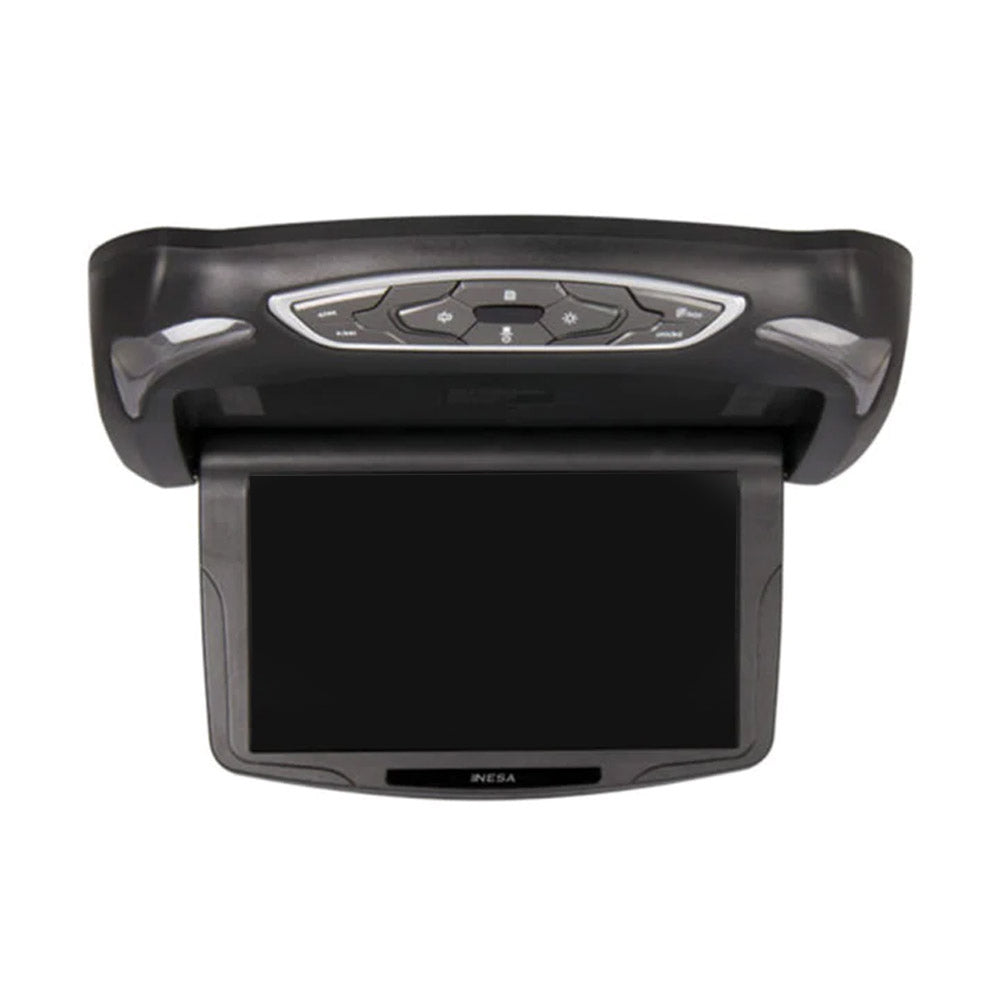 NESA NSC 140 14.1 Overhead Video System with DVD Player | HDMI/USB/SD Card Inputs & Built-in FM Modulator for Cars, RVs, and Trucks – Perfect for Road Trips and Family Travel Entertainment