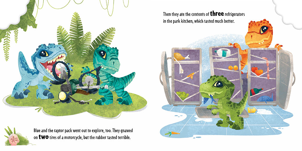 Jurassic World The Very Hungry Dinosaur - Interactive Dinosaur Toy for Kids, Educational Gift for Boys & Girls - Perfect for Birthday Parties, Pretend Play & Jurassic World Fans