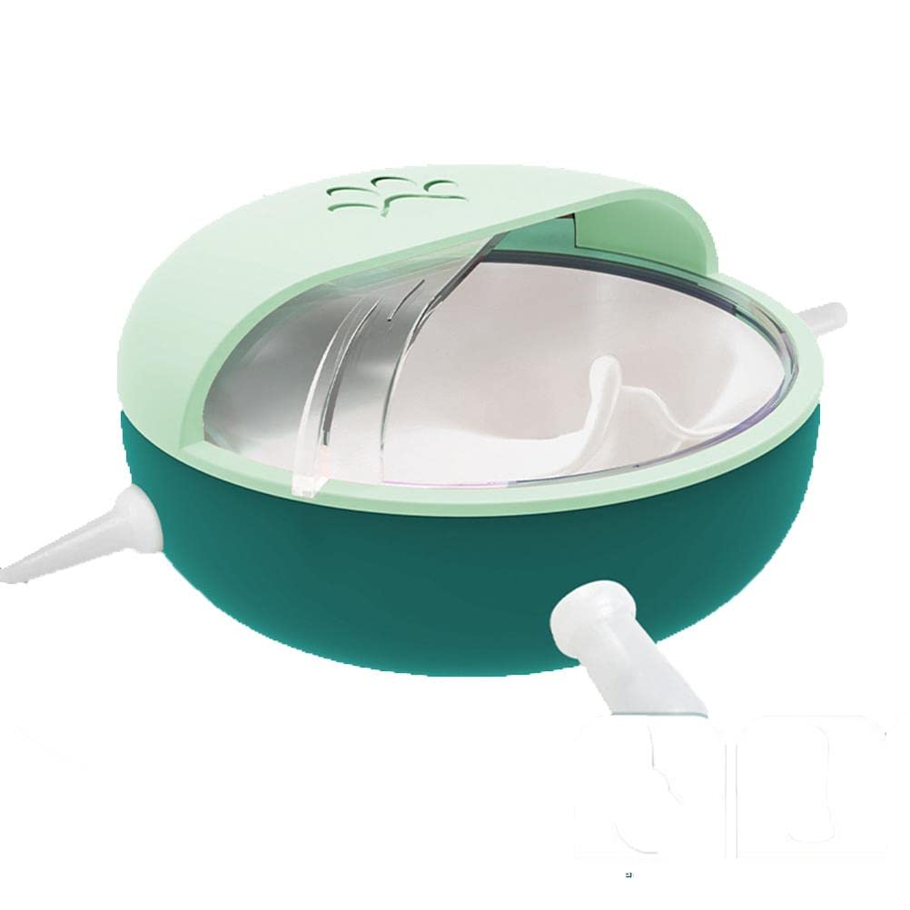 1PC Bionic Self-Feeding Pet Milk Bowl with 4 Nipples - Puppy & Kitten Nursing Feeder for Newborn Pets - Perfect for Orphaned Puppies, Kittens, and Baby Animals - Ideal for Pet Care, Animal Rescue, and Veterinary Use
