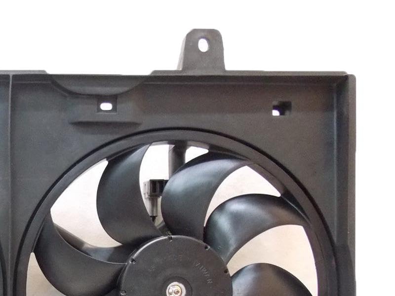 Nissan Rogue Radiator Fan & Condenser Fan Replacement - Compatible with Part #NI3115137 - Perfect for Engine Cooling & AC System Maintenance