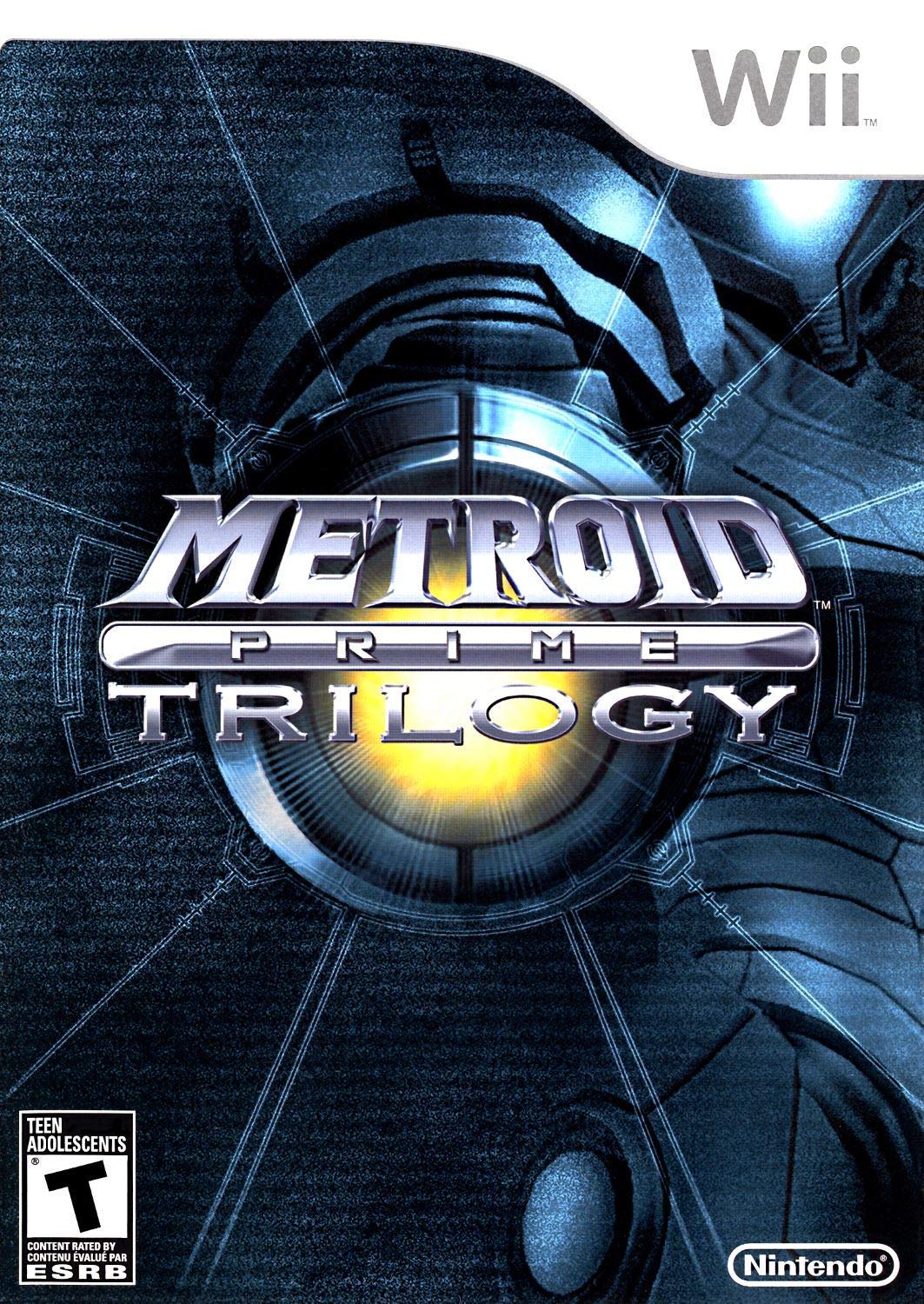 Metroid Prime: Trilogy - Renewed Nintendo Wii Game - Action-Adventure Sci-Fi Shooter for Family & Solo Gaming