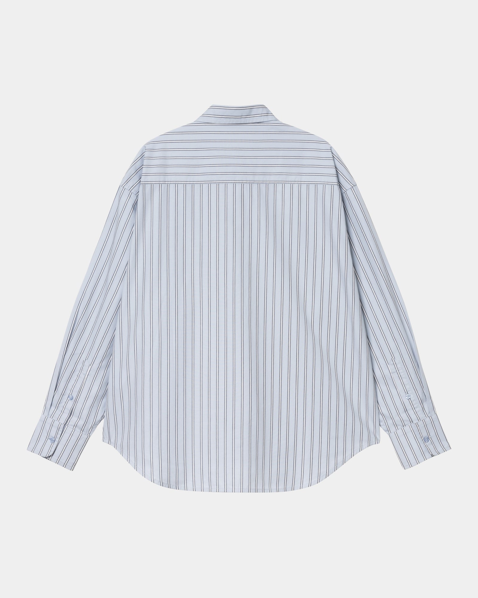Women's Grimsby Stripe Shirt - Blue Fog | Casual Button Down Top for Work, Office & Everyday Wear