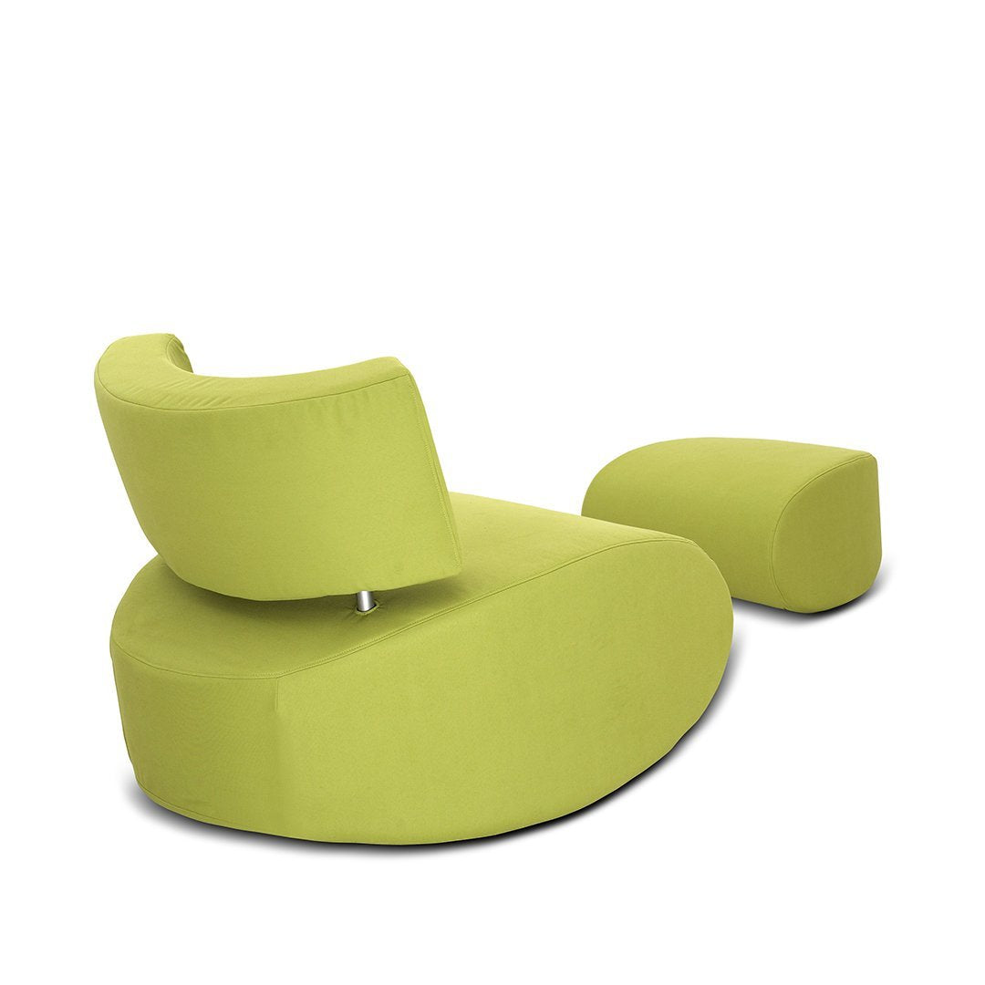 Engelbrechtsen Apollo Pouf Ottoman - Softline Comfortable Footrest, Stylish Home Decor for Living Room, Bedroom, or Nursery - Perfect for Relaxing, Reading, and Extra Seating