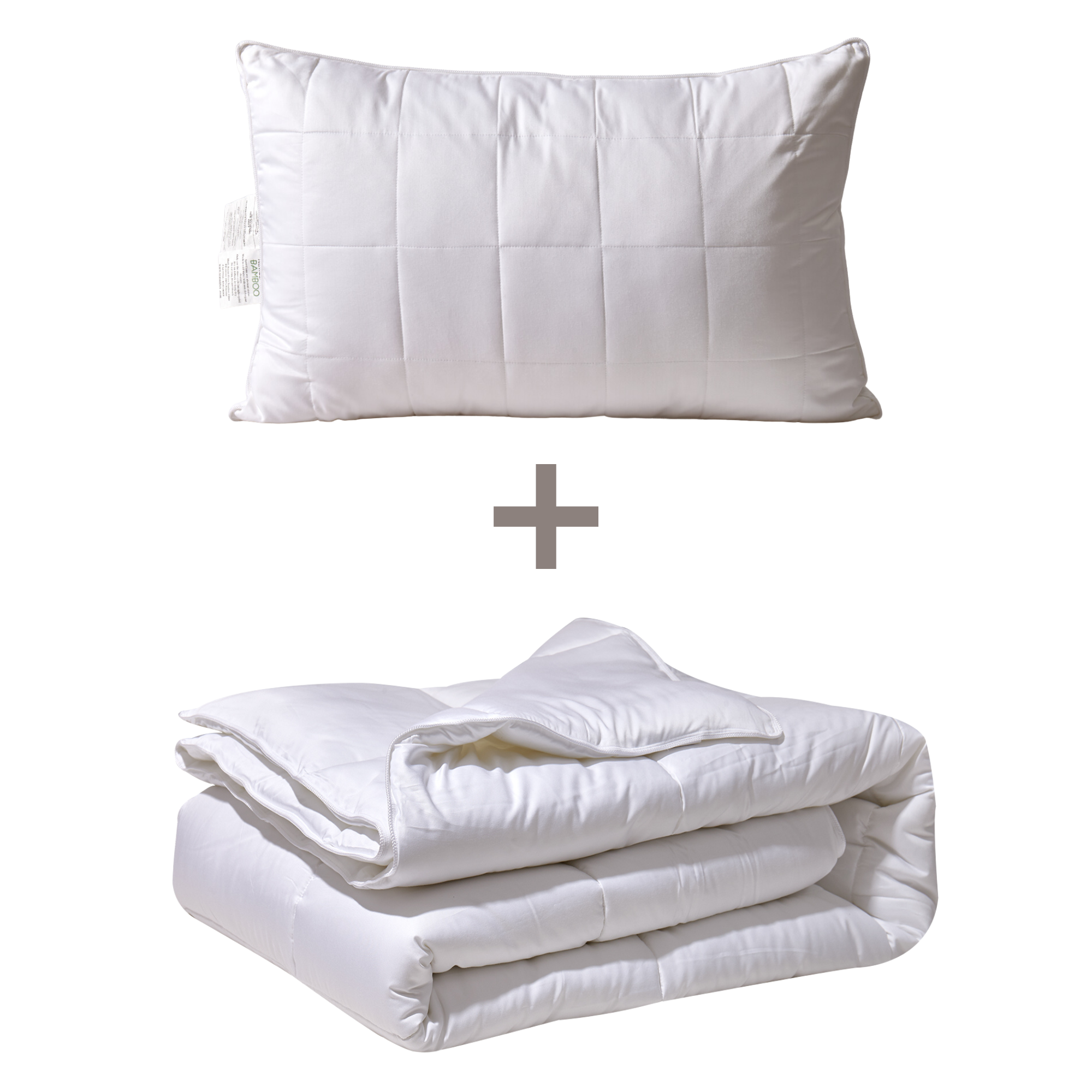 Premium Wool Duvet & Pillow Set - 100% Natural Hypoallergenic Bedding for All Seasons | Perfect for Cold Winter Nights & Allergy Relief
