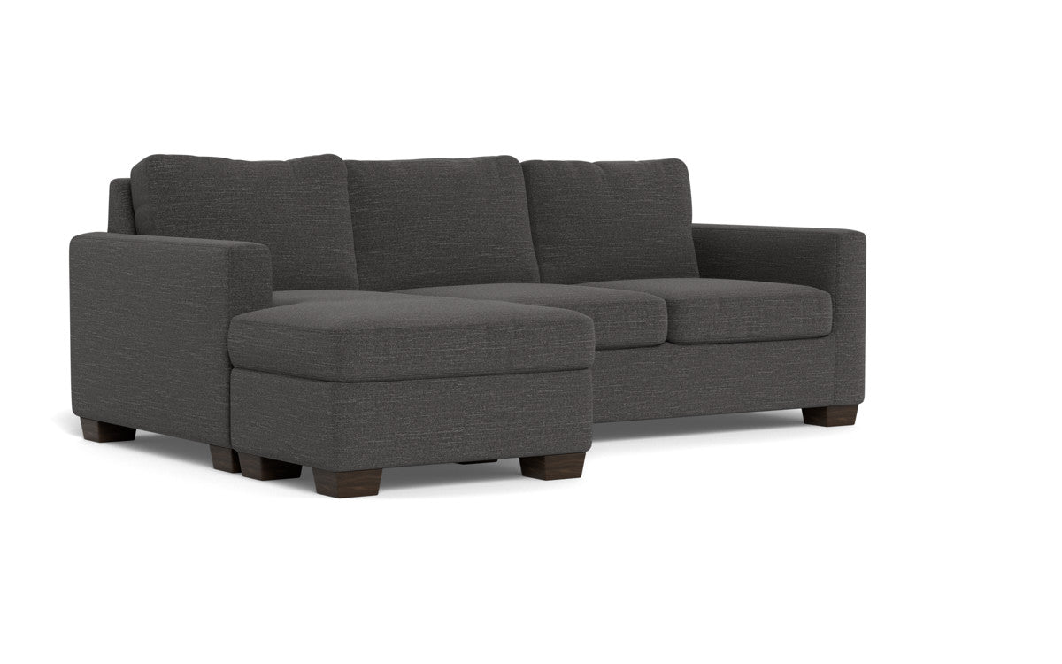 Reversible Sectional Sofa Chaise with Storage | Modern L-Shaped Couch for Living Room, Lounge & Small Spaces | Comfortable Sleeper Sofa Bed for Home & Apartment