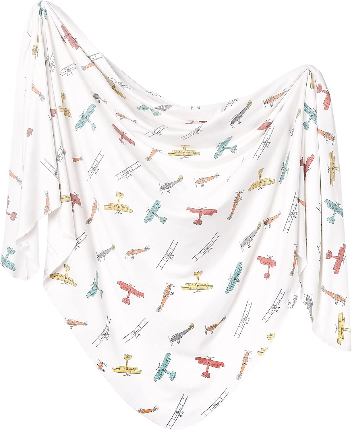 Soft & Breathable Copper Pearl Knit Swaddle Blanket for Babies - Perfect for Swaddling, Nursing & Stroller Use - Organic Cotton Baby Blanket for Newborns & Infants