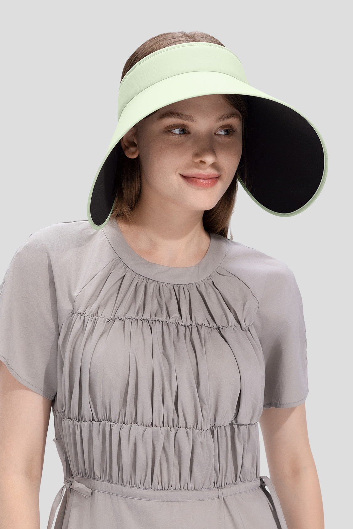Breeze Women's UPF50+ Ultra Wide Brim Sun Visor Hat - Stylish Bonnet Design for Outdoor Activities, Beach, Golf & Gardening