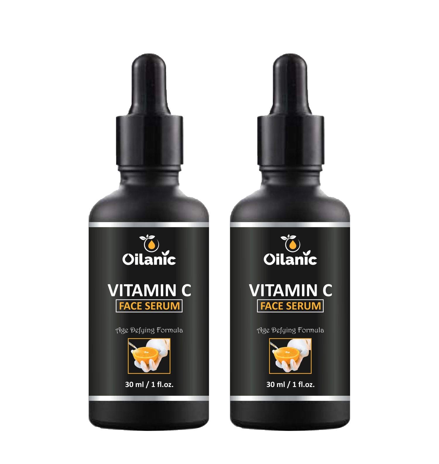 Oilanic Vitamin C Face Serum 30ml - Dark Spot Corrector & Anti-Wrinkle Treatment for Glowing Skin | Hydrating & Brightening Facial Serum for Women & Men | Acne Scar Repair & Skin Moisturizer | Day & Night Use for Radiant Complexion
