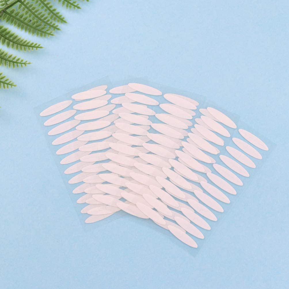 Lurrose Clear Double-Sided Eyelid Tape - 60 Sheets Ultra Invisible Natural Adhesive Stickers for Women | Non-Trace, Long-Lasting | Perfect for Asian Monolid Makeup & Eye Contouring