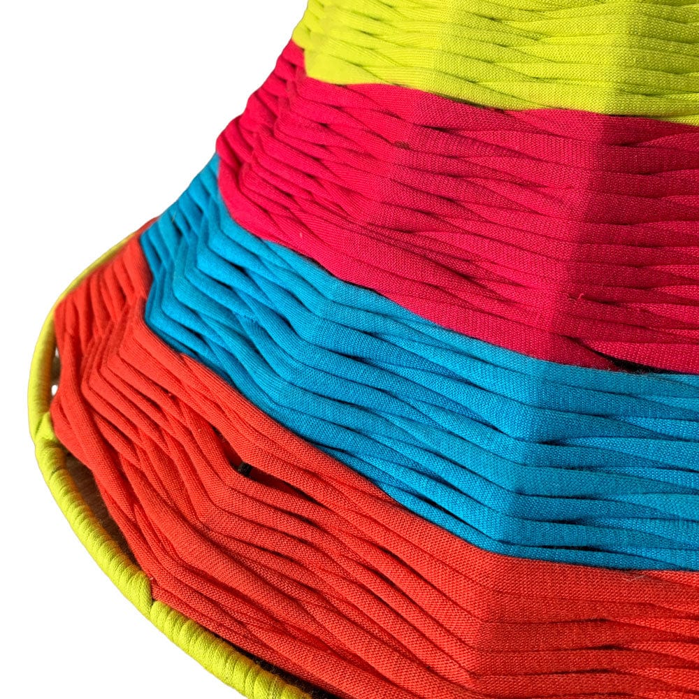 Handwoven Sutu Lampshade - Natural Rattan Pendant Light Fixture for Bedroom, Living Room & Patio Decor
