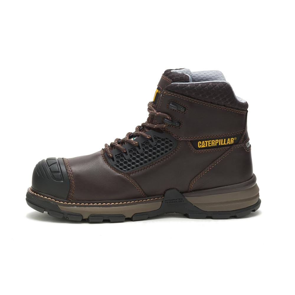 Caterpillar Men's Excavator Superlite Cool CSA Safety Work Boots - Lightweight Steel Toe Construction Boots for Construction, Warehouse & Outdoor Work