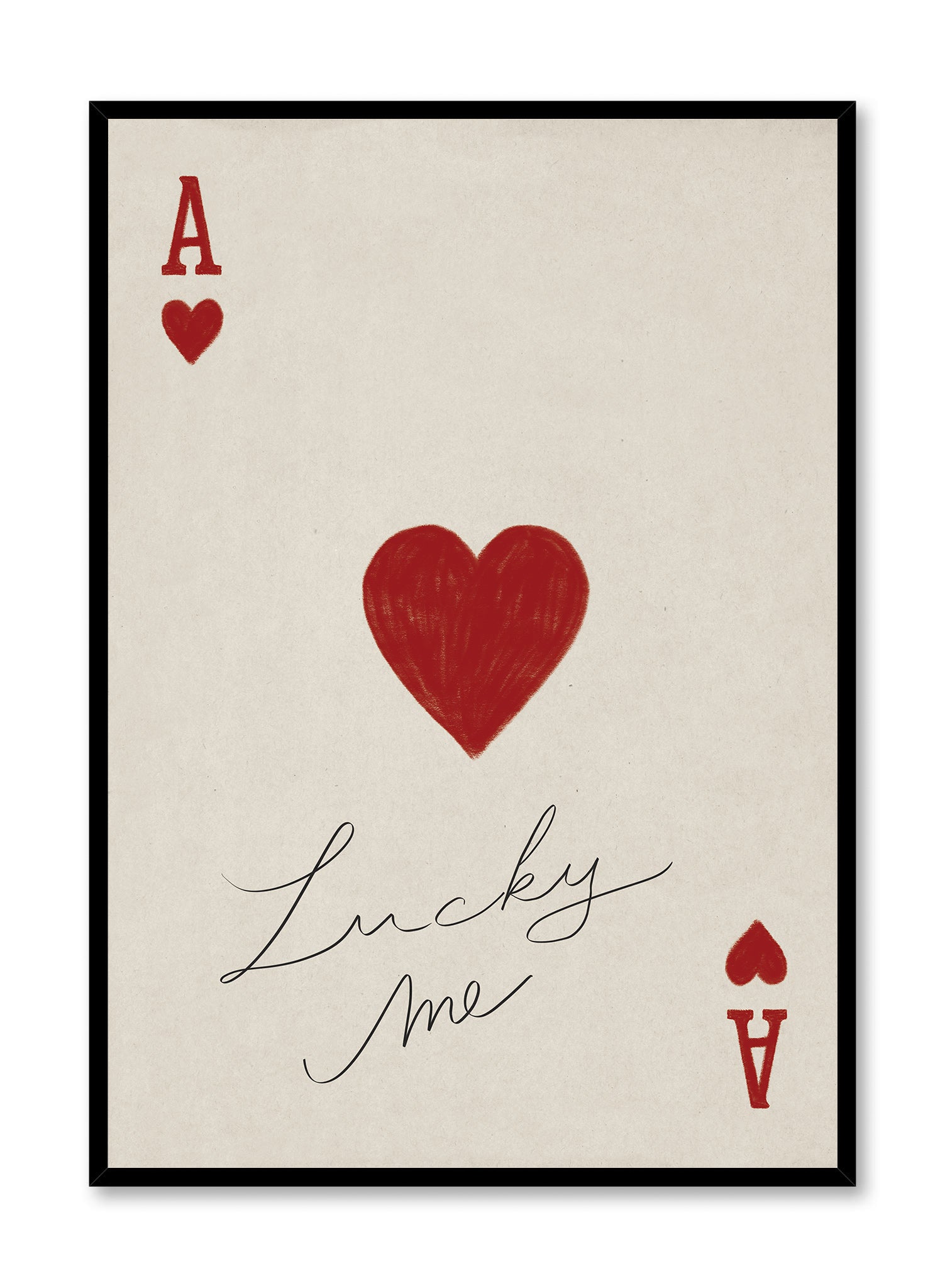 Lucky Me Poster - Inspirational Wall Art for Home & Office Decor - Perfect for Bedrooms, Living Rooms & Gifts