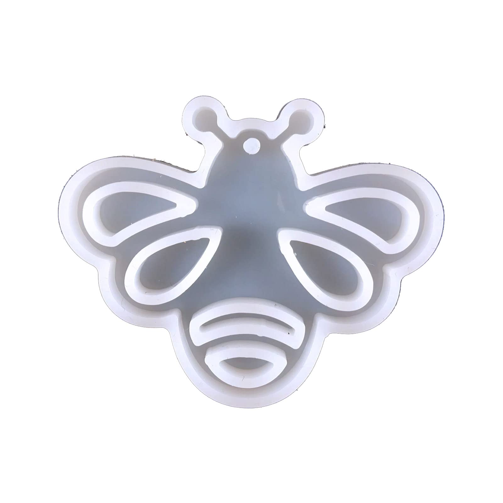 DIY Silicone Keychain Molds for Epoxy Resin - Paper Crane, Mushroom, Rabbit, Octopus, Bee & Carrot Charms - Perfect for Handmade Jewelry, Craft Projects & Unique Gifts