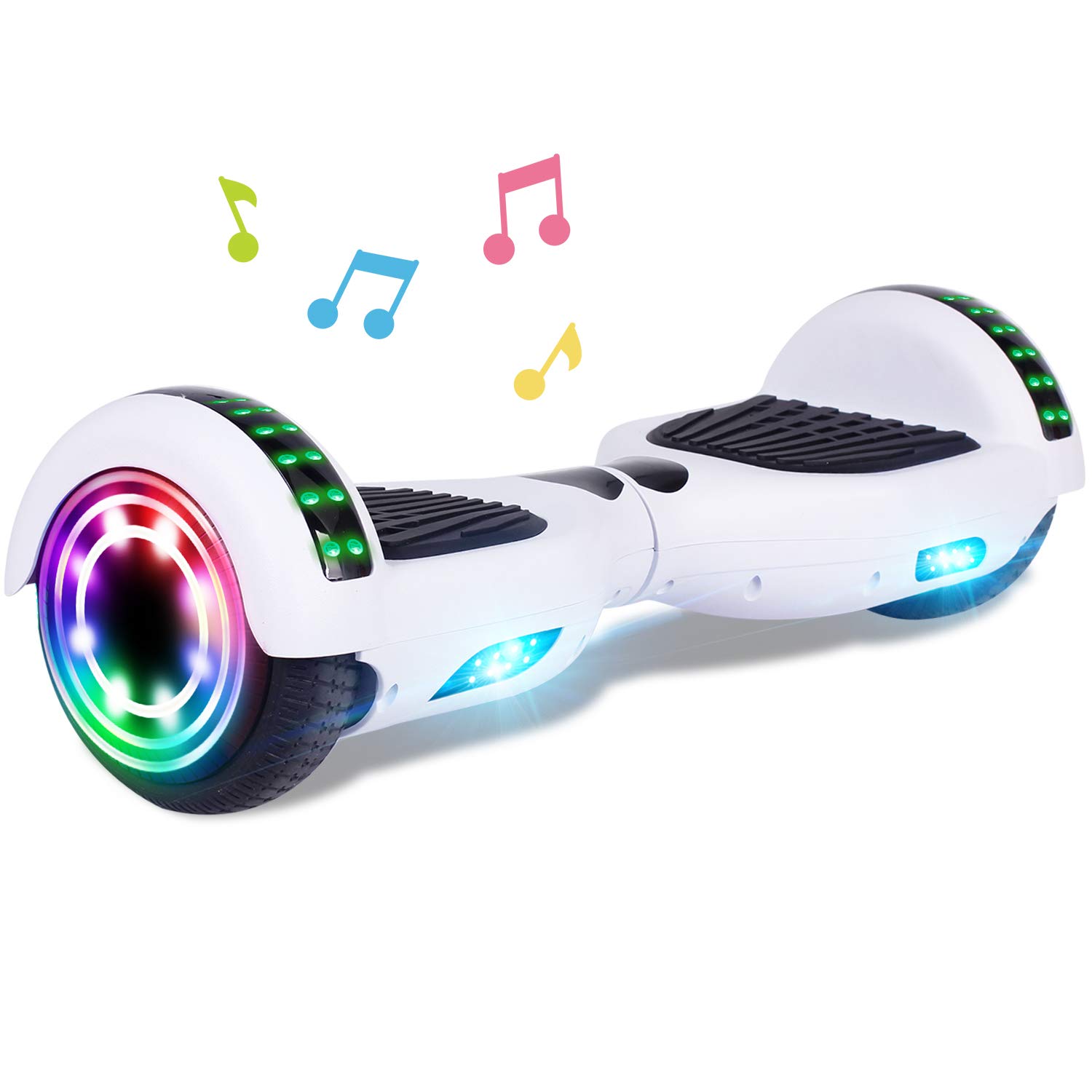 **Colorful LED CBD Scooter with 6.5
