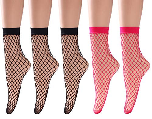 5 Pack(3black,2red）