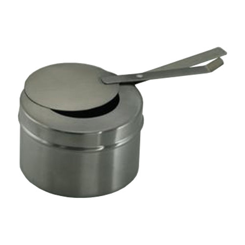 8 oz Culinary Essentials 859435 Fuel Holder with Lid - Perfect for Camping, Hiking & Outdoor Cooking Accessories
