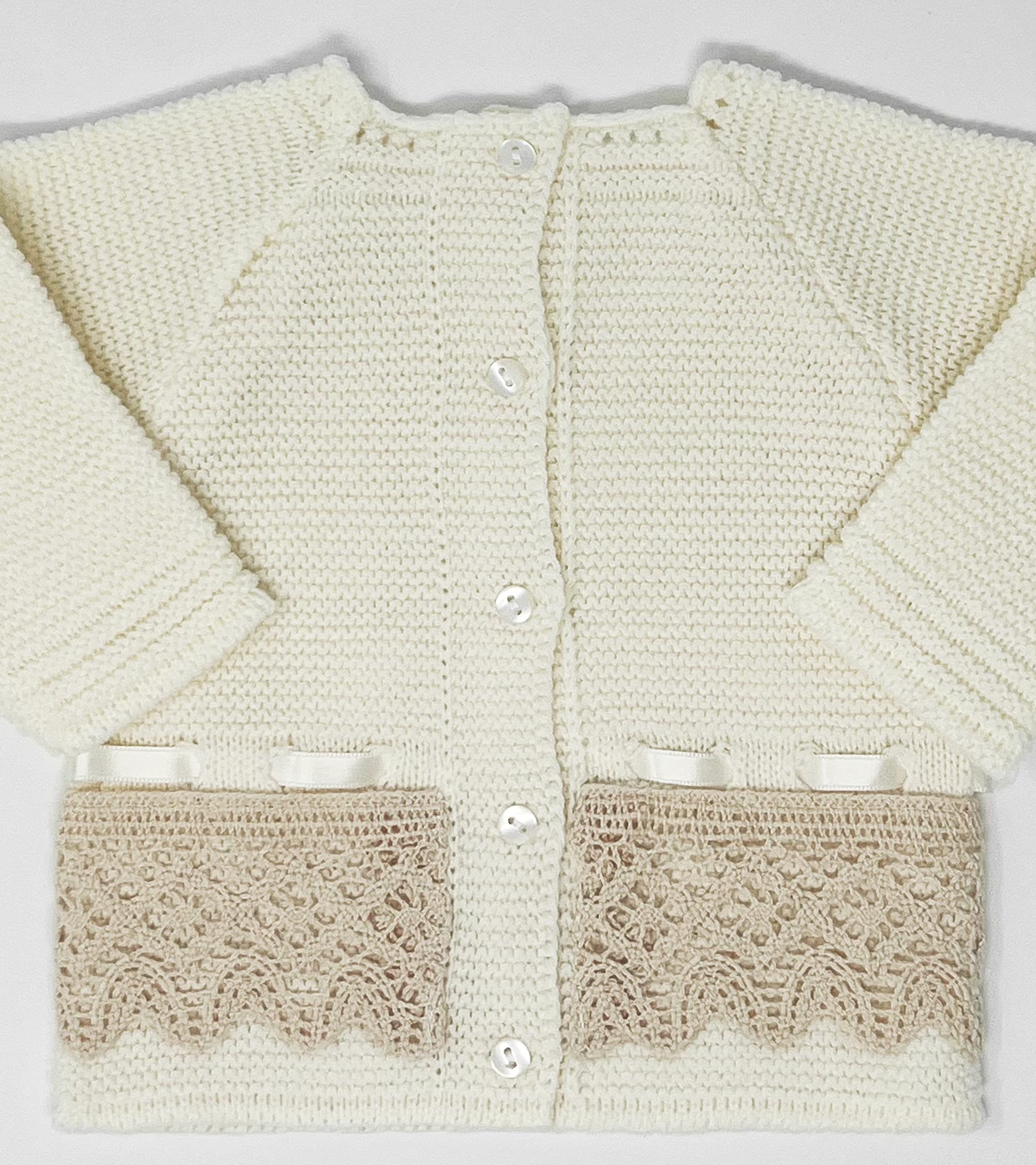 Newborn Baby Knitted Clothes Set - Soft Cotton Coming Home Outfit for Boys & Girls | Perfect for Hospital Photos, Christening & First Birthday