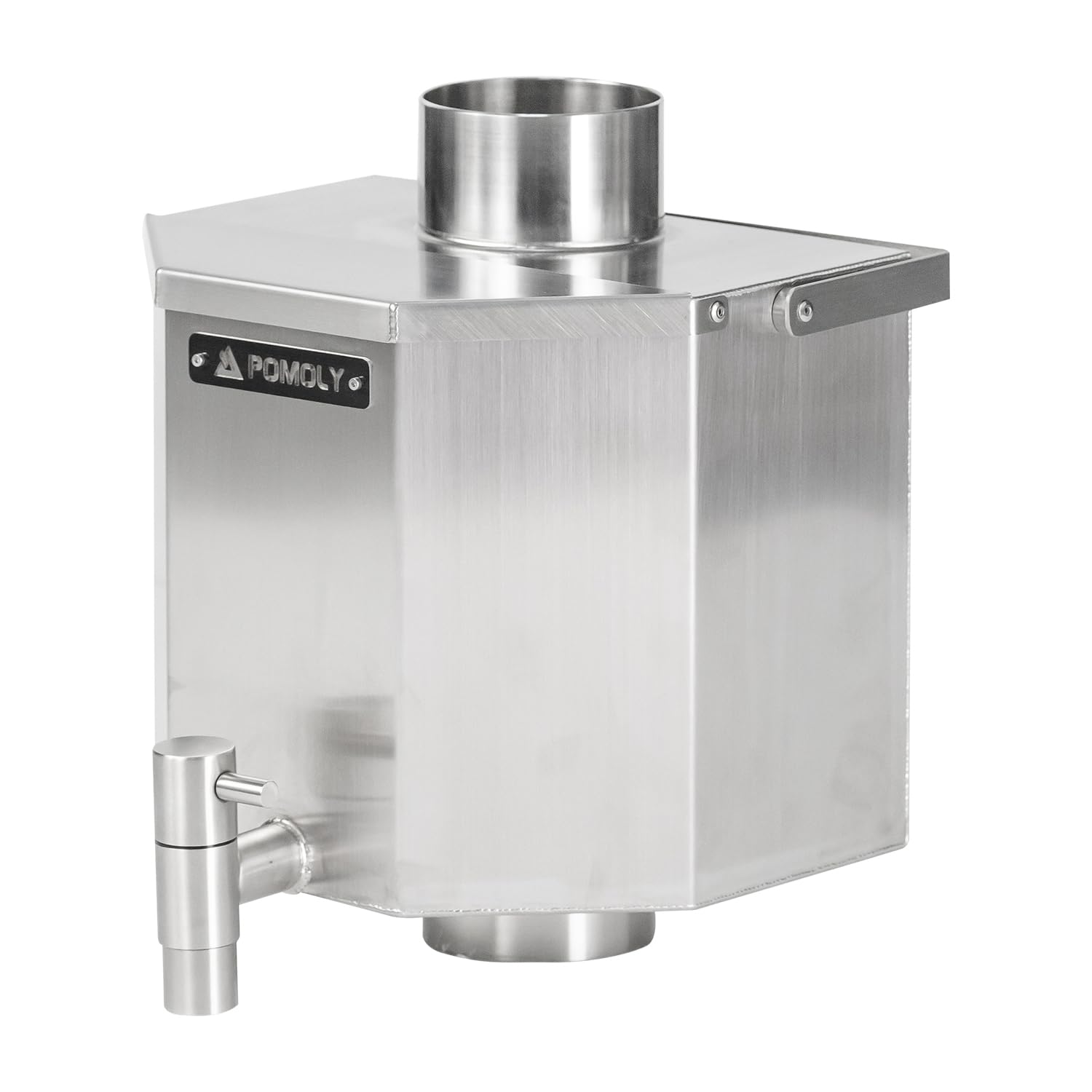 Portable Stainless Steel Water Tank for Camping Tent Stove - 6cm/2.36in Chimney Pipe Diameter - Perfect for Outdoor Cooking, Heating & Hot Water Supply in Wilderness Adventures