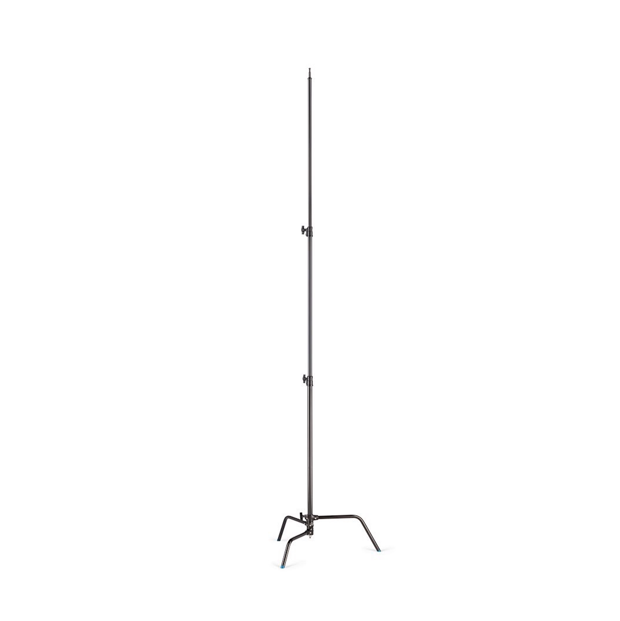 Avenger A2033LCB 40 Sliding Leg C Stand with Base & Column - 10.75' Heavy Duty Black Lighting Stand for Photography, Video & Studio Production - Perfect for Backdrops, Lights & Equipment Support