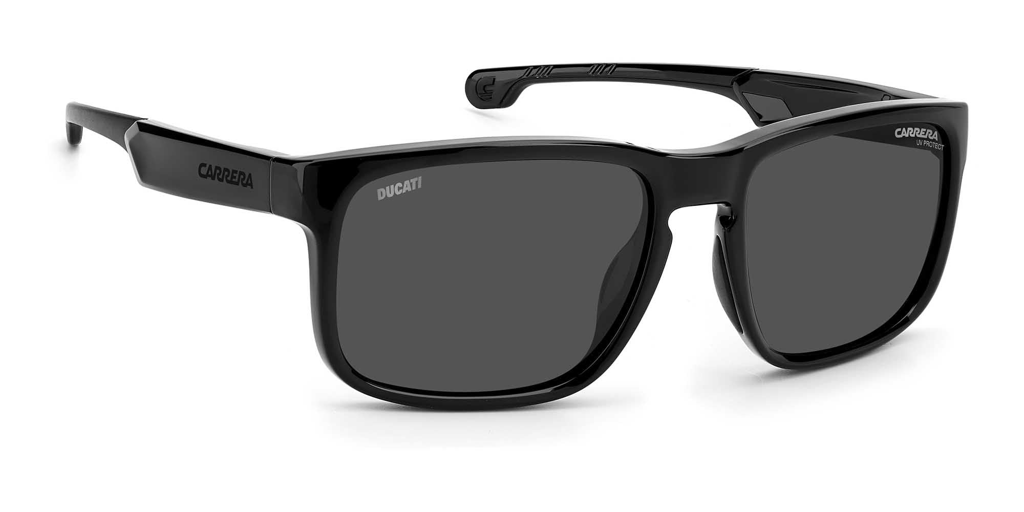 Carrera Ducati CARDUC 001/S Sunglasses - Men's Sports Cycling Shades with UV Protection - Perfect for Motorcycle Riding, Biking & Outdoor Adventures