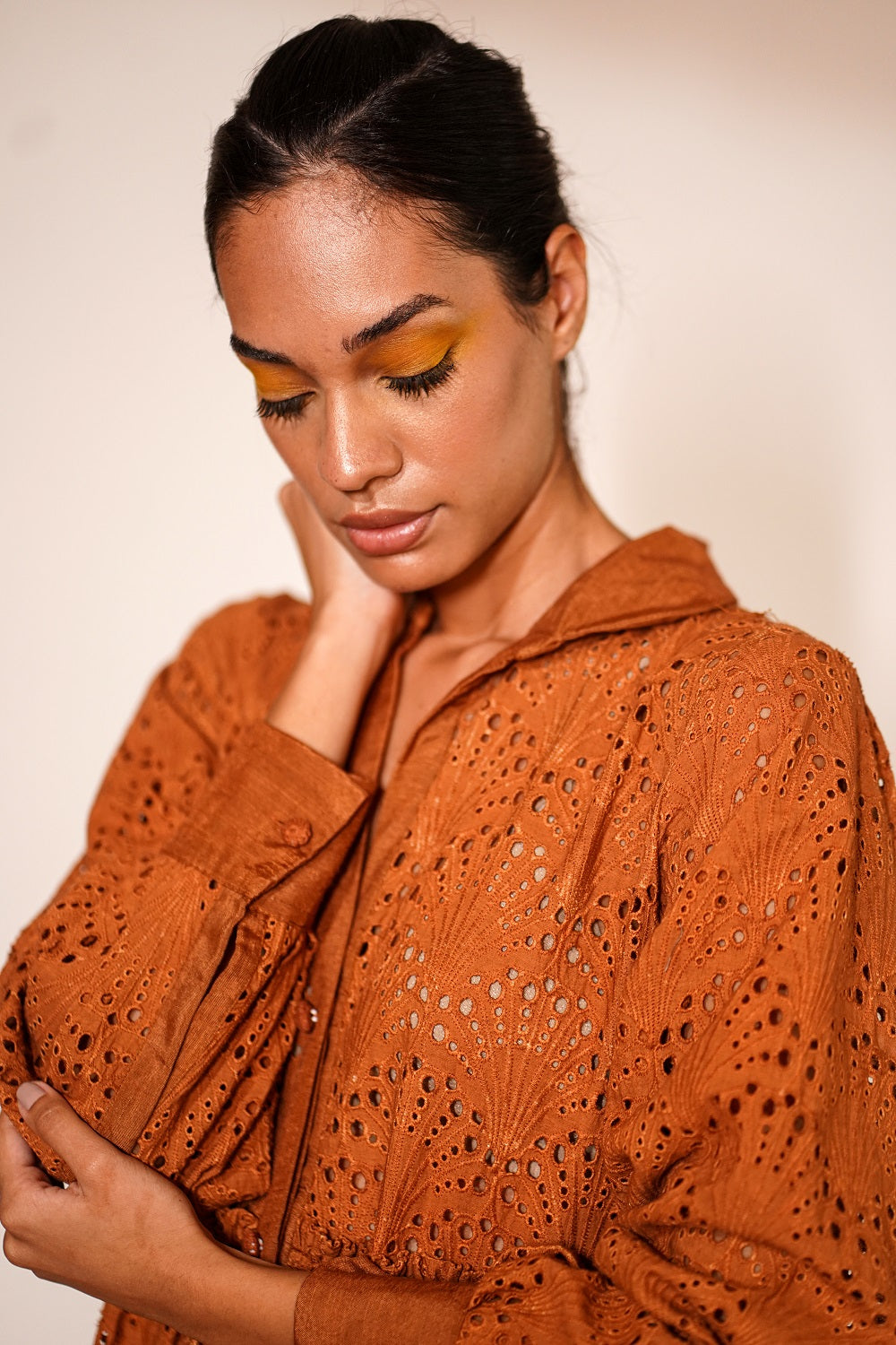 Stylish Rust-Colored Short Dress for Women - Perfect for Casual Outings, Dates & Summer Parties