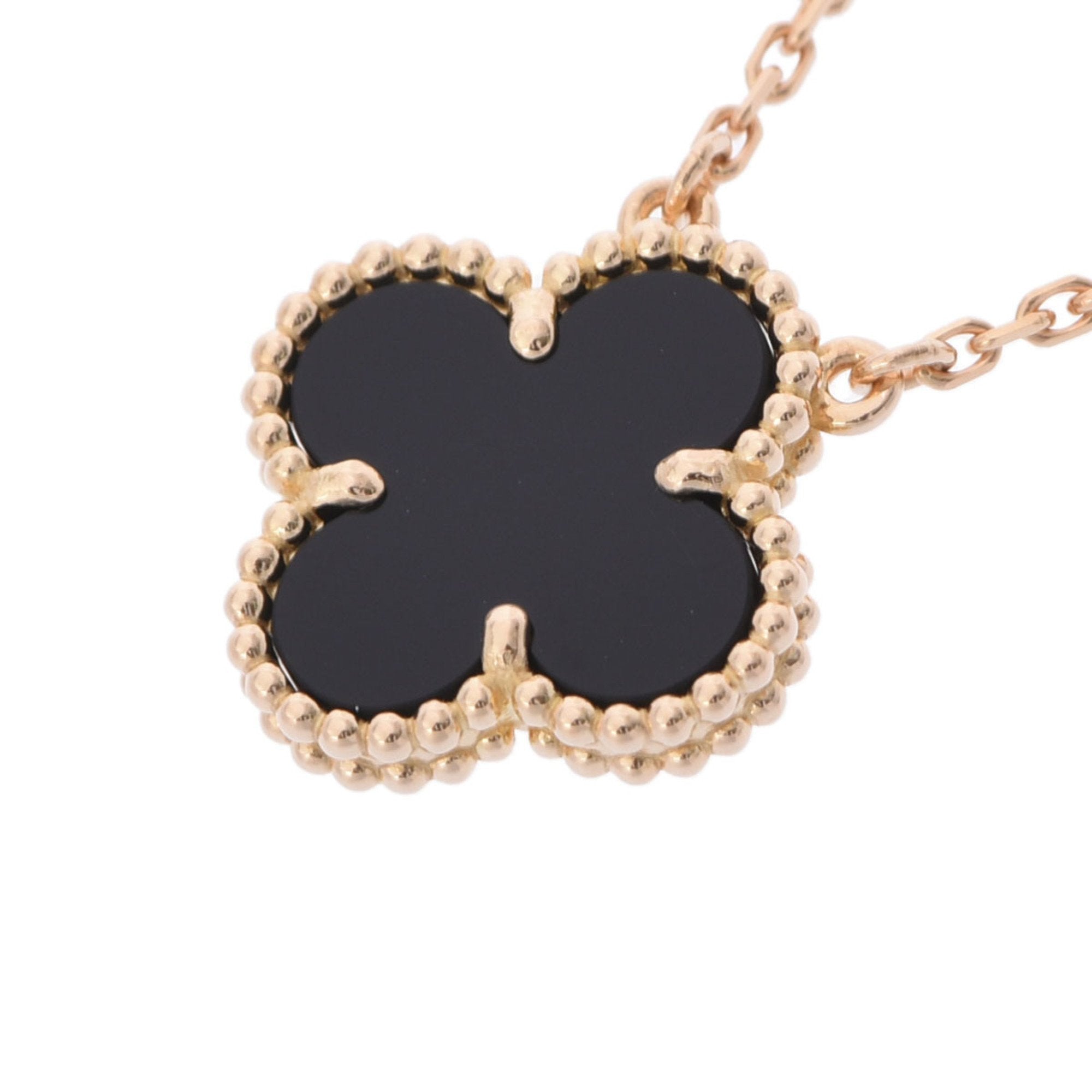 Alhambra Yellow Gold Necklace with Box & Certificate - Elegant Jewelry for Women, Perfect for Weddings, Anniversaries & Special Occasions