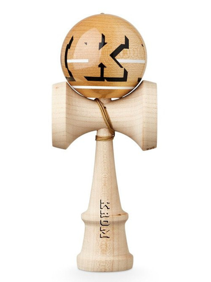 Krom Kollege Kendama - Traditional Japanese Skill Toy for Hand-Eye Coordination & Tricks - Perfect for Kids, Beginners & Advanced Players - Great for Stress Relief, Focus Training & Fun Indoor/Outdoor Play