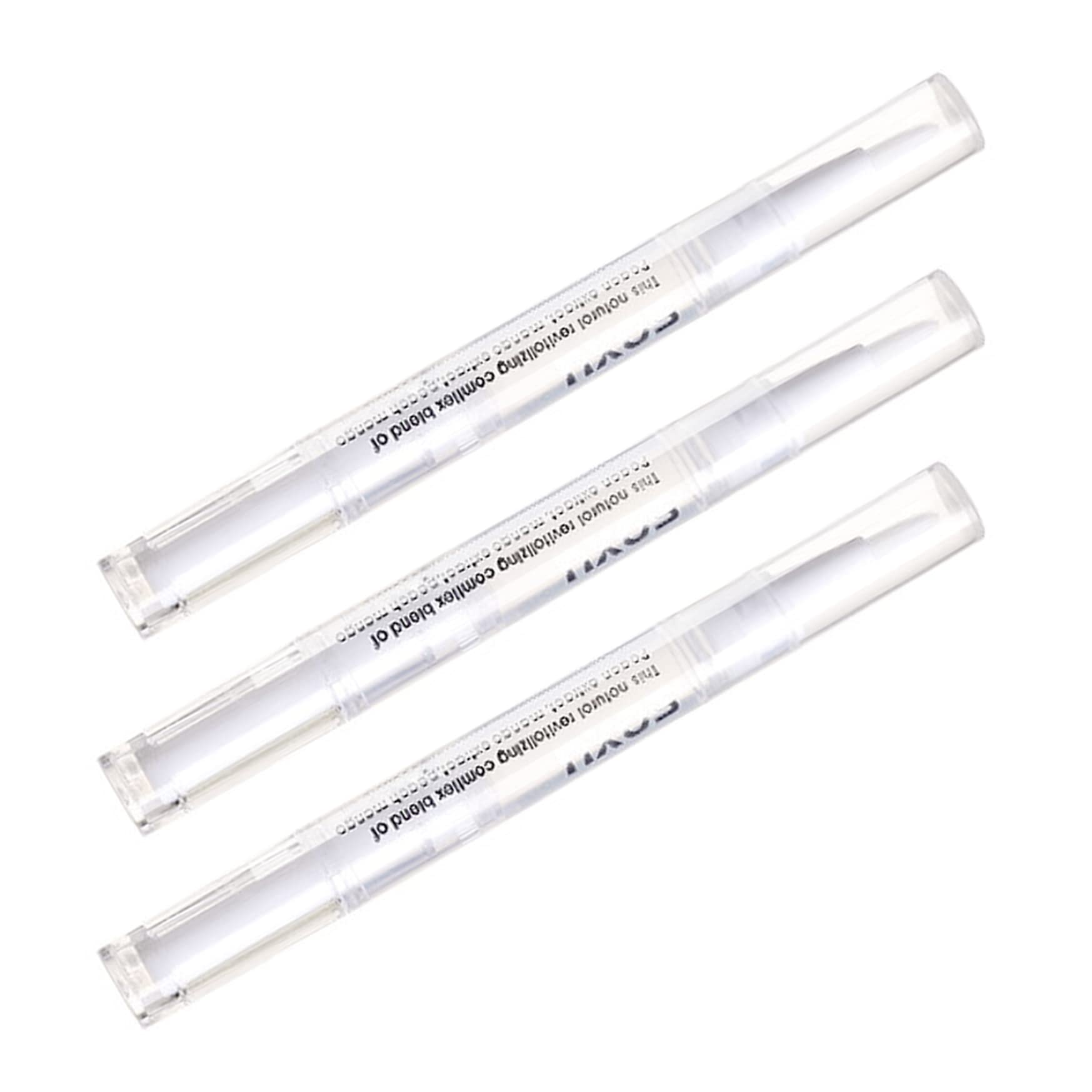 **Natural Cuticle Oil Pen for Nails – 3PCS Nourishing & Hydrating Nail Care with Soft Brush | Prevents Cracking & Revitalizes Cuticles | Perfect for Manicures, Dry Nails & At-Home Nail Care**