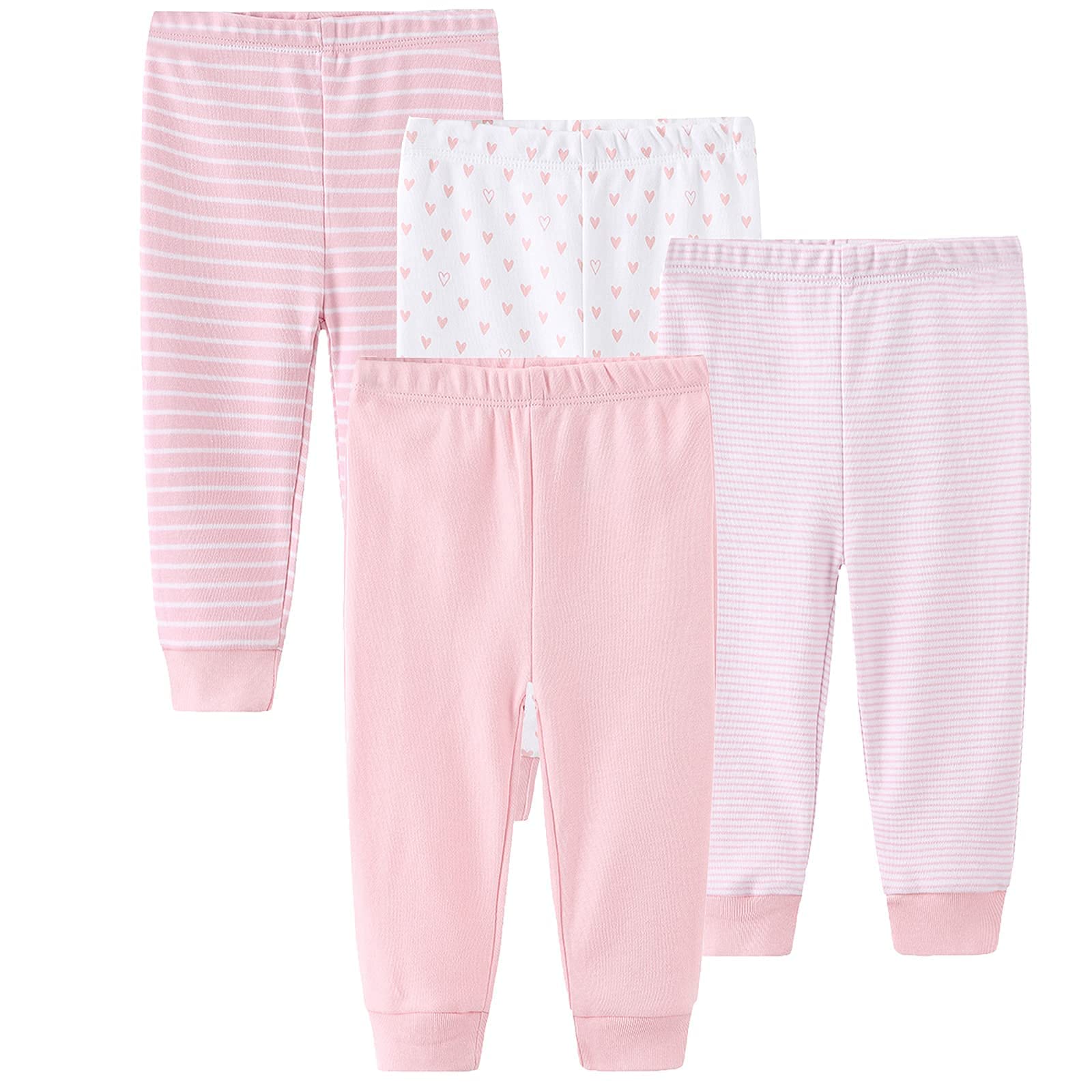 Newborn Baby Clothes Set - Short Sleeve Bodysuits & Pants for Boys & Girls - Soft Cotton Layette Outfits - Perfect for Daily Wear, Photoshoots & Gifts