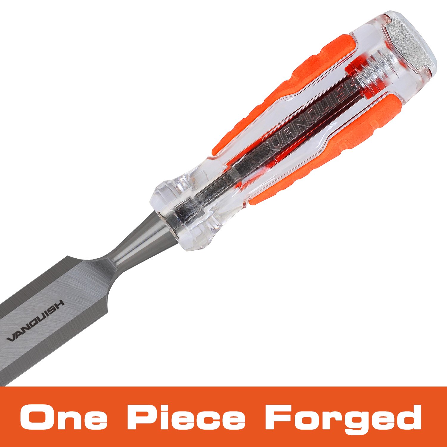 Premium 3-Piece Wood Chisel Set - Forged Blades for Wood Carving & DIY Projects