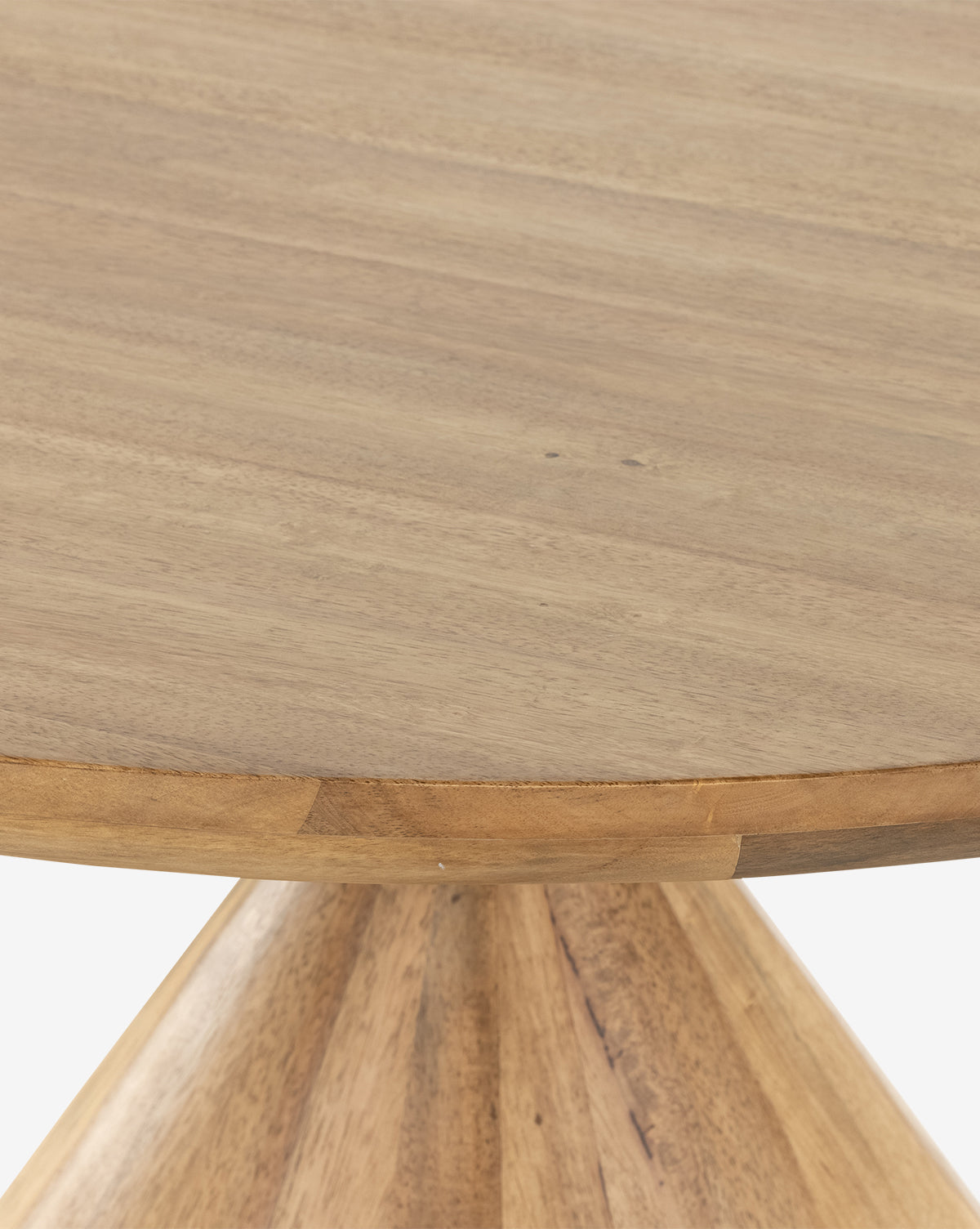 Pedretti Modern Dining Table - Solid Wood Kitchen Table for 6 - Farmhouse Style Dining Room Furniture for Home & Restaurant Use