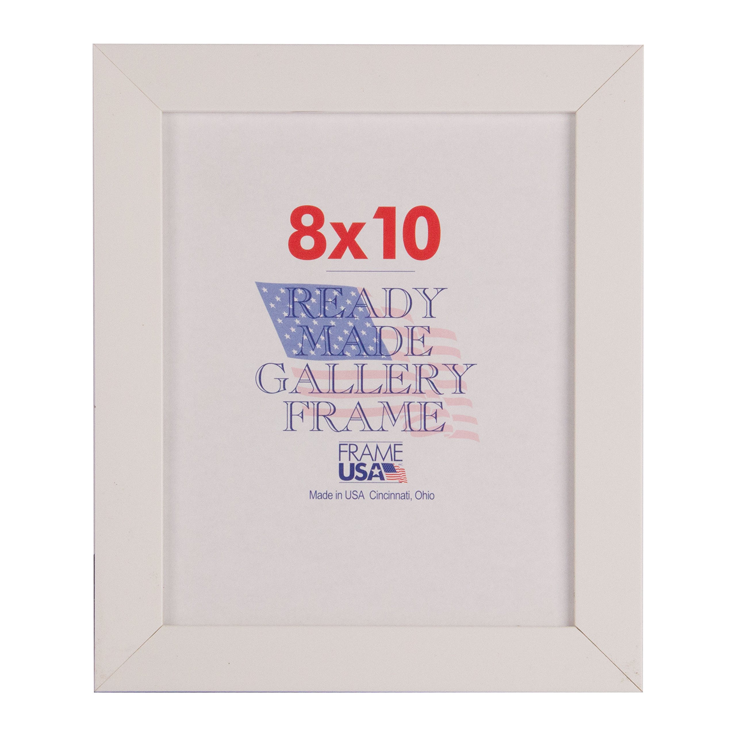 Frame USA Simply Poly Series 8x10 Polystyrene Poster Frames (Black) - Lightweight Wall Decor for Home, Office & Classroom Display