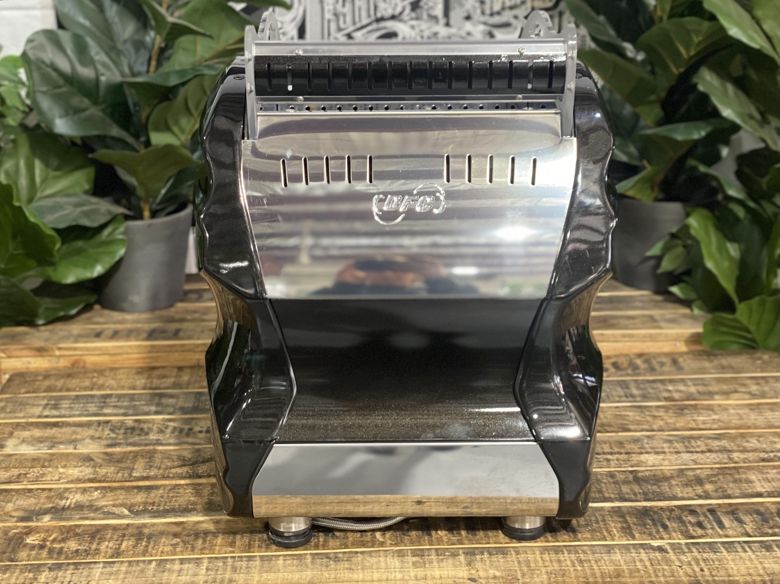BFC Lira 1 Group Commercial Espresso Machine - Professional Black Coffee Maker for Cafes, Restaurants & Home Baristas | Perfect for Espresso, Cappuccino & Latte Art