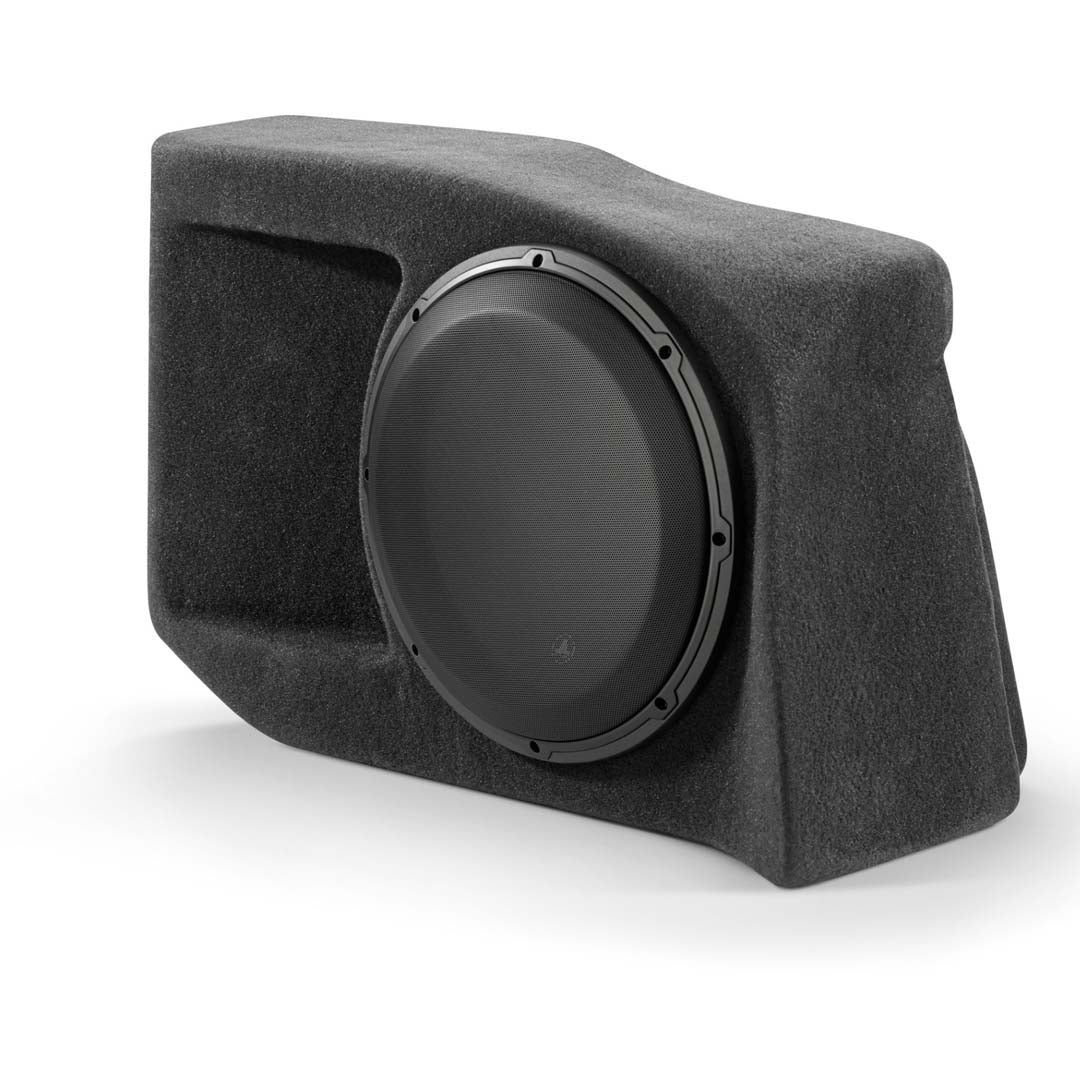 JL Audio SB F MUCUPE/13W3v3 Stealthbox Subwoofer for 2005-2009 Ford Mustang Coupe | 13W3v3 600W Power | Premium Car Audio Upgrade for Enhanced Bass & Sound Quality | Perfect for Music Lovers & Car Enthusiasts