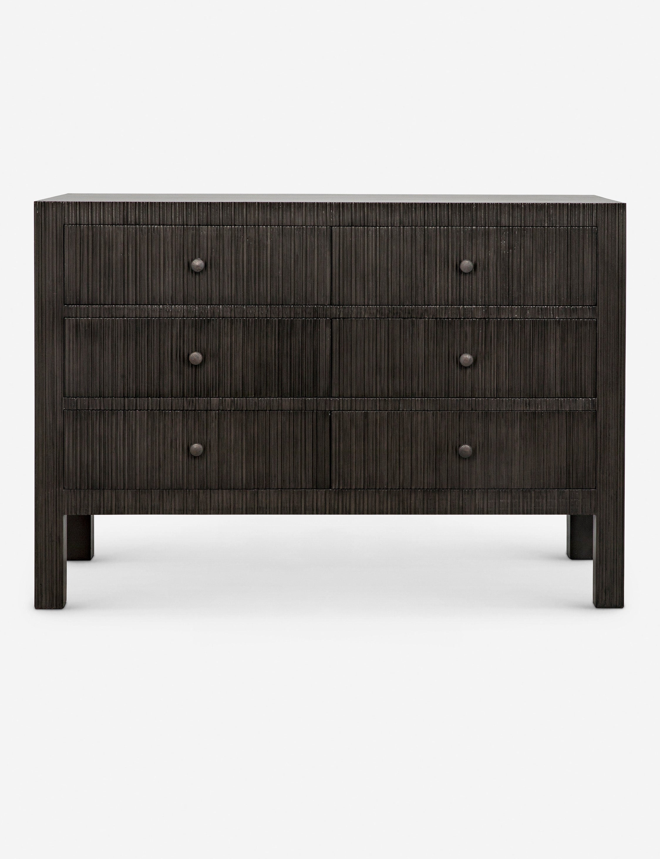 Bellinger 6-Drawer Wooden Dresser for Bedroom - Modern Storage Chest with Smooth Gliding Drawers - Perfect for Organizing Clothes, Linens, and Accessories in Home or Dorm Room