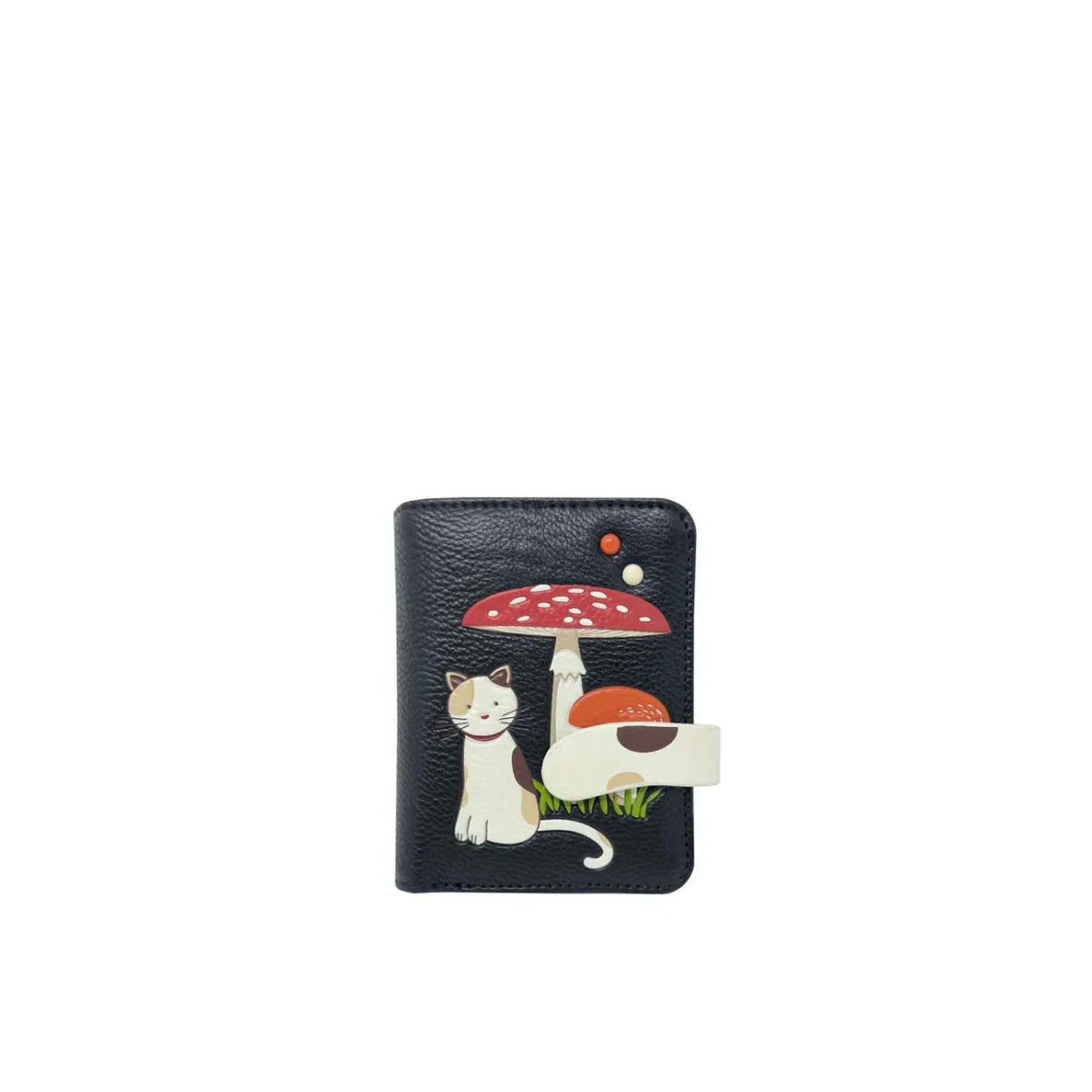 Premium Espe Mushroom Small Wallet - Slim & Stylish Leather Card Holder for Men & Women | Perfect for Everyday Use, Travel & Minimalist Lifestyle