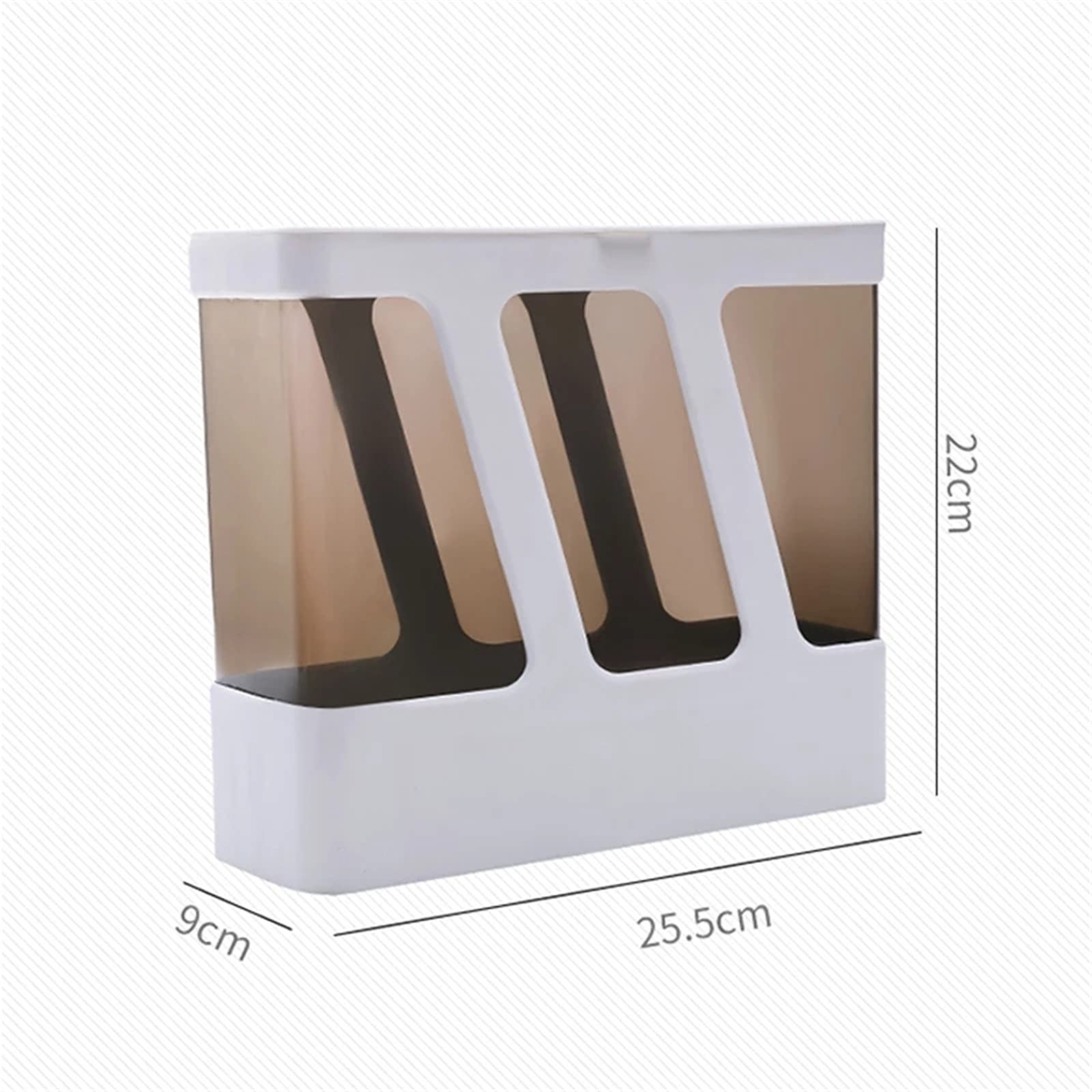 White Wall Mounted Disposable Cup Dispenser - Buckle Type Paper Cup Holder for Household & Office Water Dispensers | Easy Access & Space Saving Solution for Kitchens, Break Rooms & Events