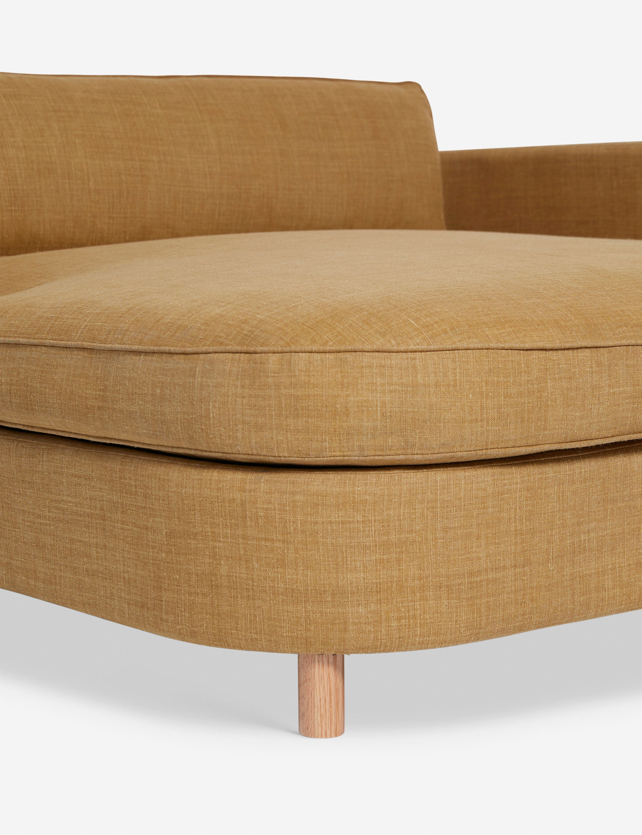 Belmont Media Lounger by Ginny Macdonald - Modern Accent Chair for Living Room, Home Theater & Office - Comfortable Lounge Seating with Stylish Design