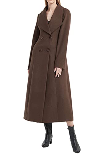Coffee Brown Suit Collar