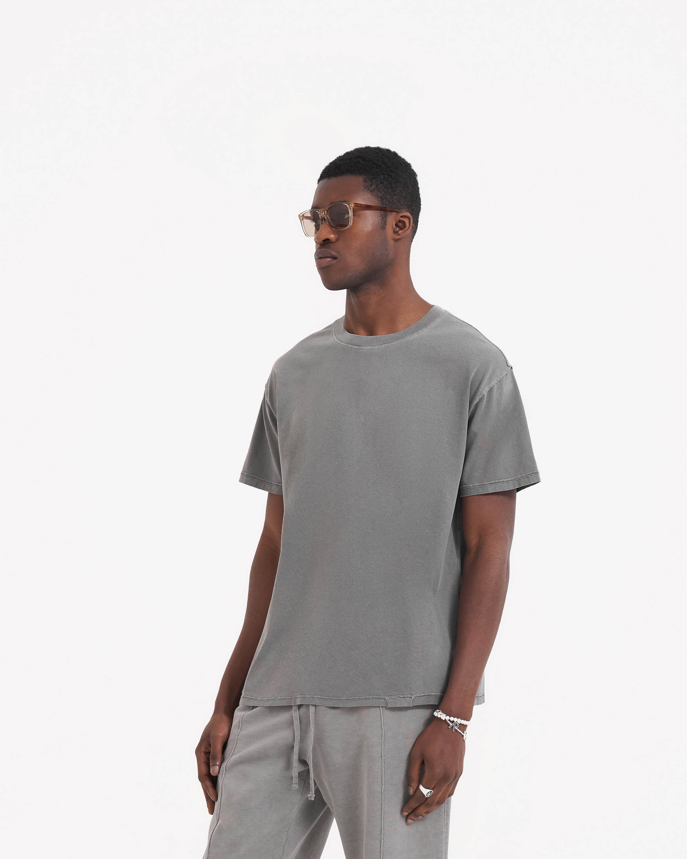 Initial T-Shirt | Ultimate Grey Cotton Tee for Men & Women | Casual Wear, Street Style & Everyday Comfort