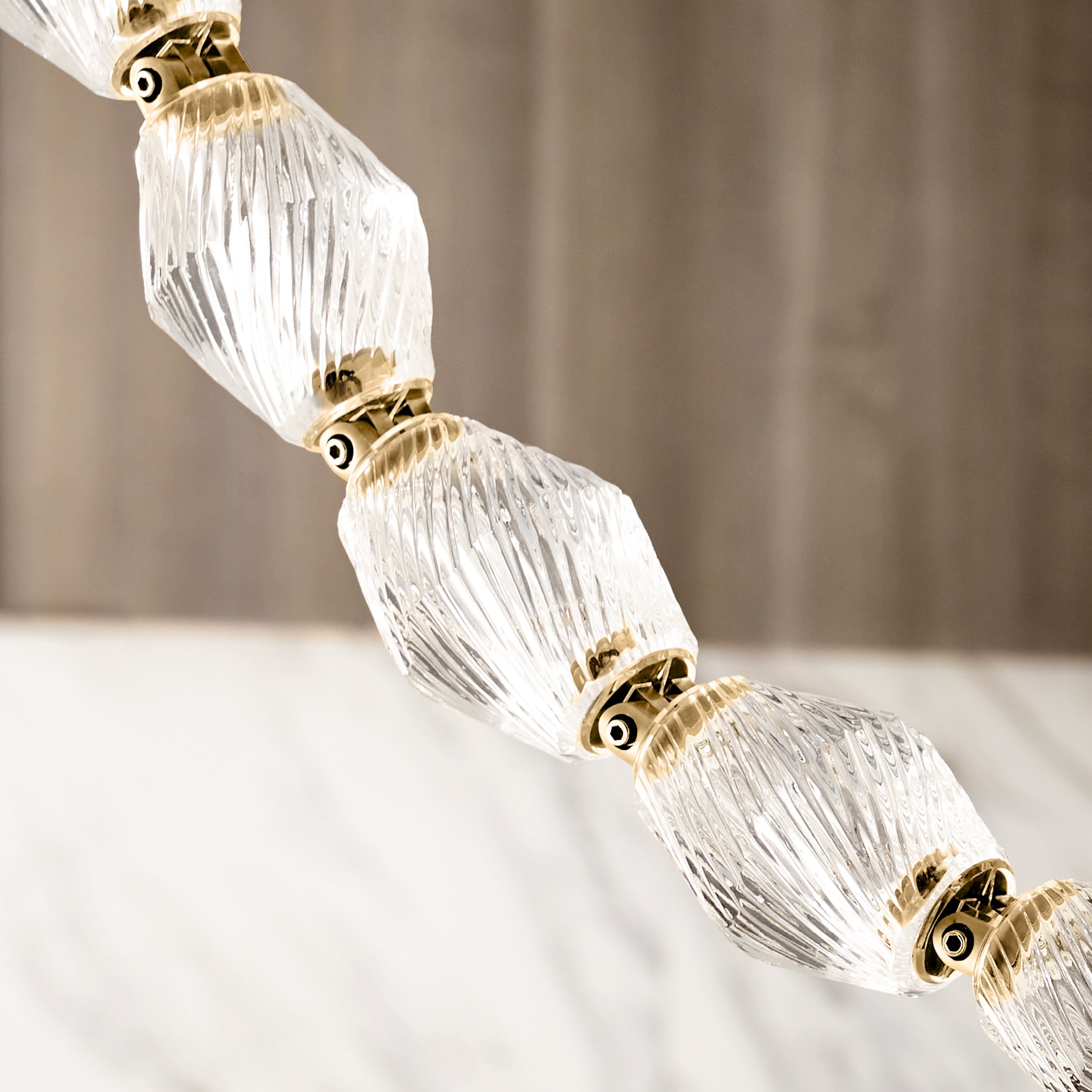 Elegant Dolce Crystal Chandelier - Modern Luxury Ceiling Light Fixture for Dining Room, Living Room & Bedroom Decor