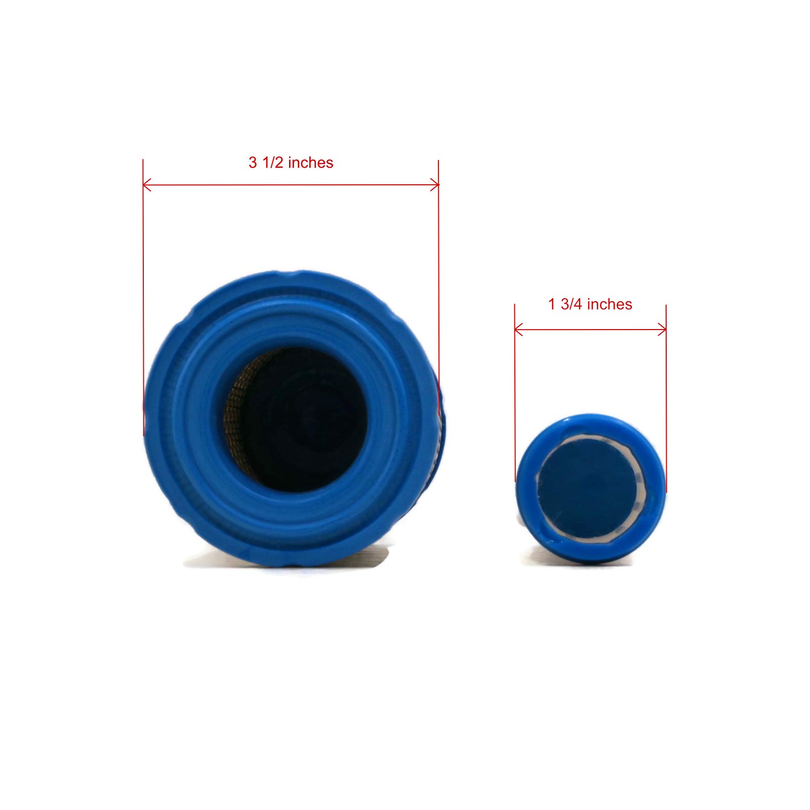 Premium Air Filter Kit (Pack of 5) - Compatible with Walker 5090-1, 50901, 5090-3, 50903 - Inner & Outer Replacement Filters - Ideal for Lawn Mowers & Outdoor Power Equipment Maintenance
