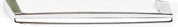13 1/8 Inch Silver Door Handle with 12 1/4 Inch Hole Centers - NRE #098756 - Perfect for Modern Home Interior & Cabinet Doors