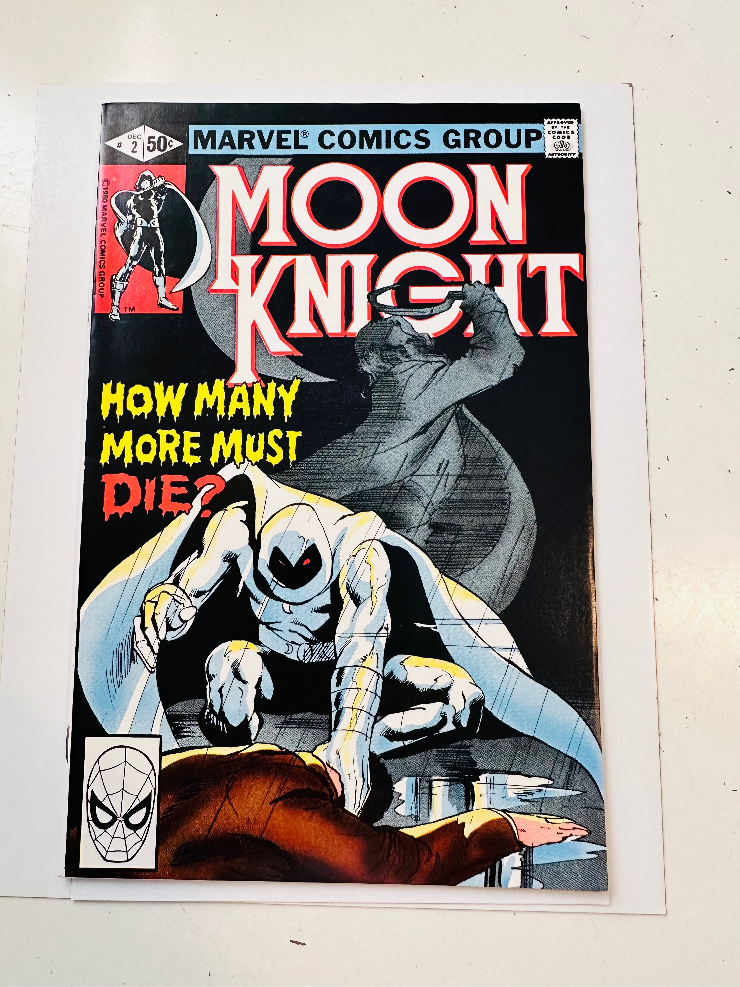 Moon Knight #2 Autographed Comic Book 1981 - High Grade Collectible Condition | Perfect for Marvel Fans & Comic Collectors